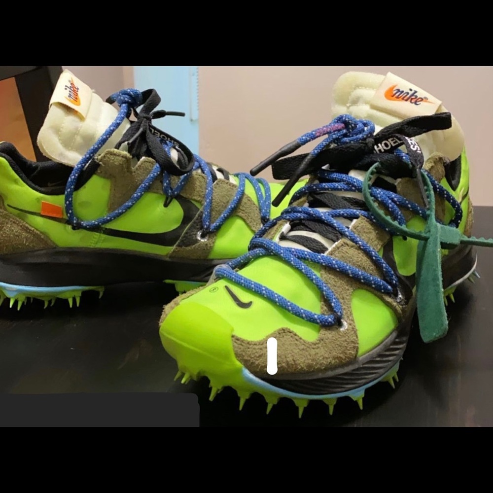 OFF-WHITE Nike Zoom Terra Kiger 5 Electric Green